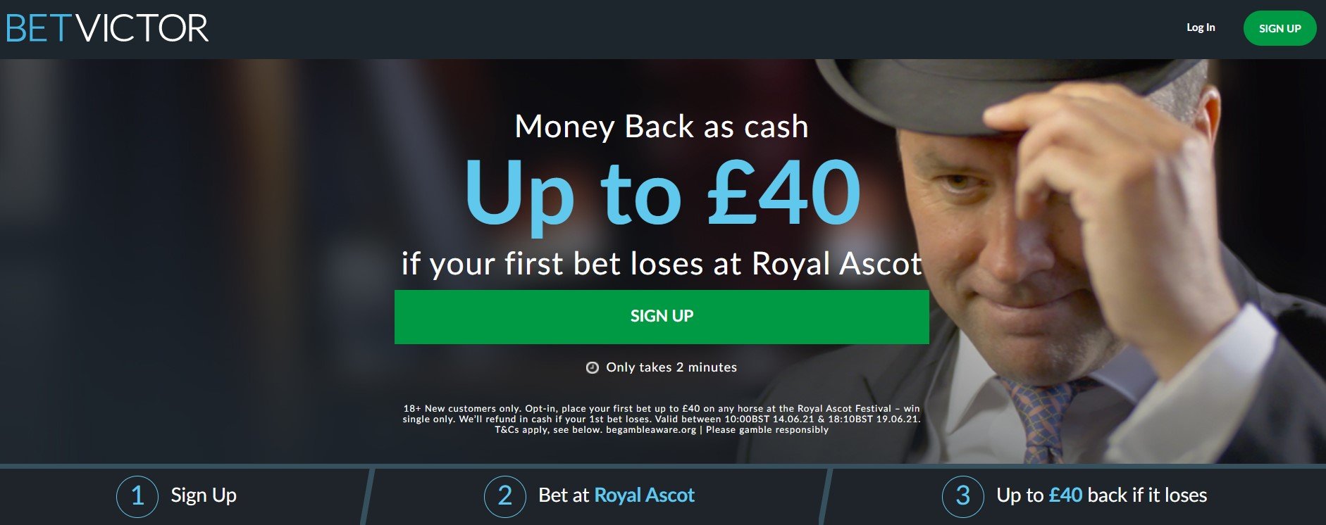 bv money back 40 ascot